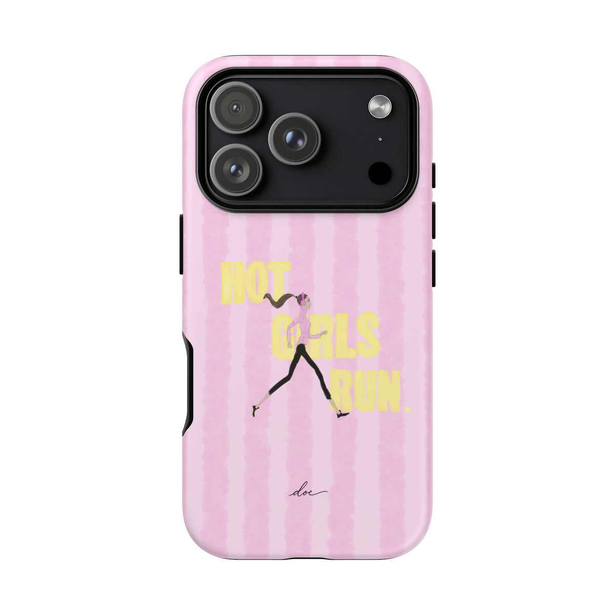 Hot Girls Run iPhone Case