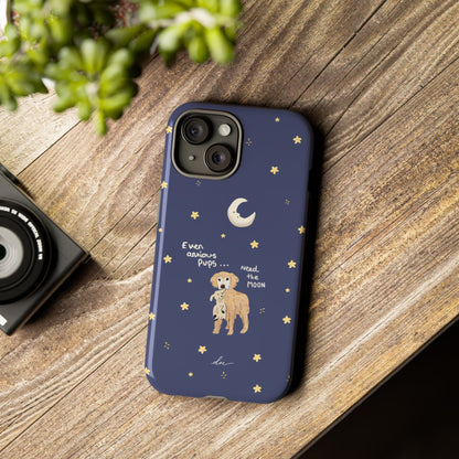 Anxious Pup iPhone Case