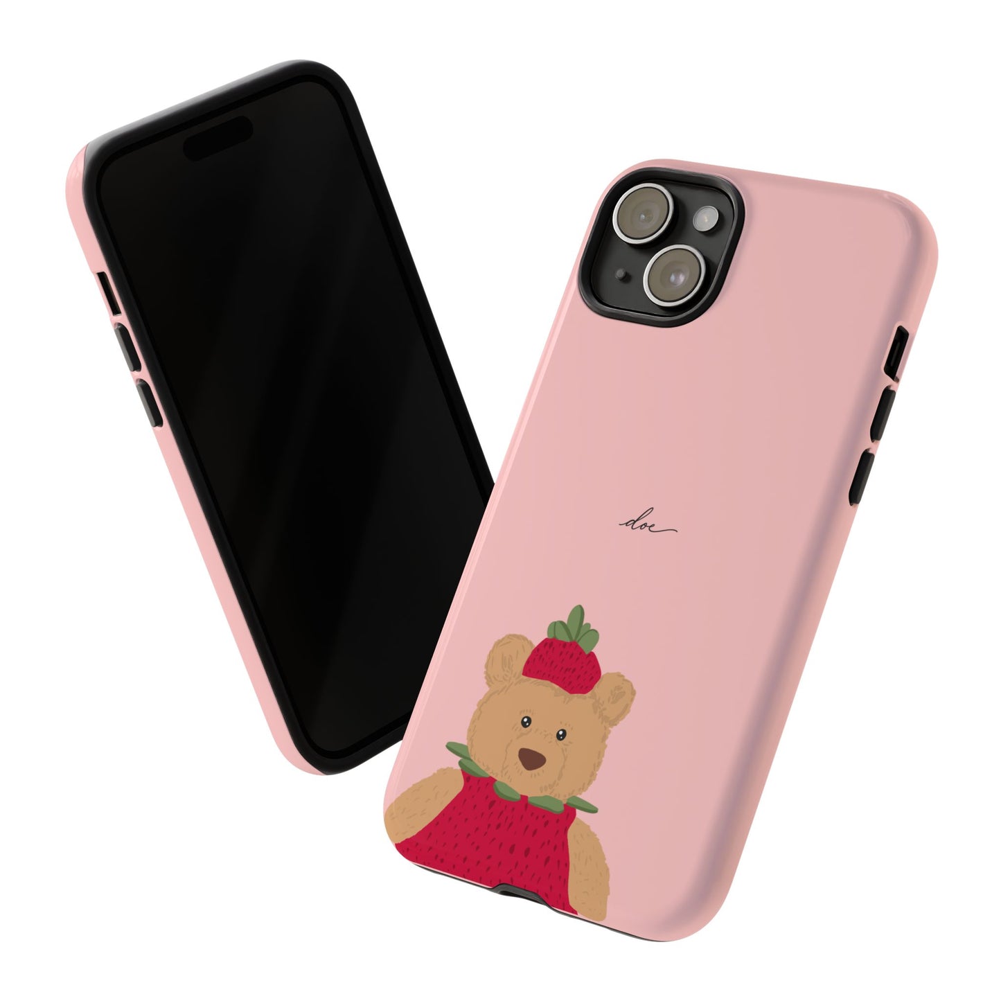 Strawberry Bear iPhone Case