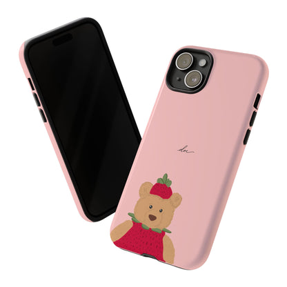 Strawberry Bear iPhone Case