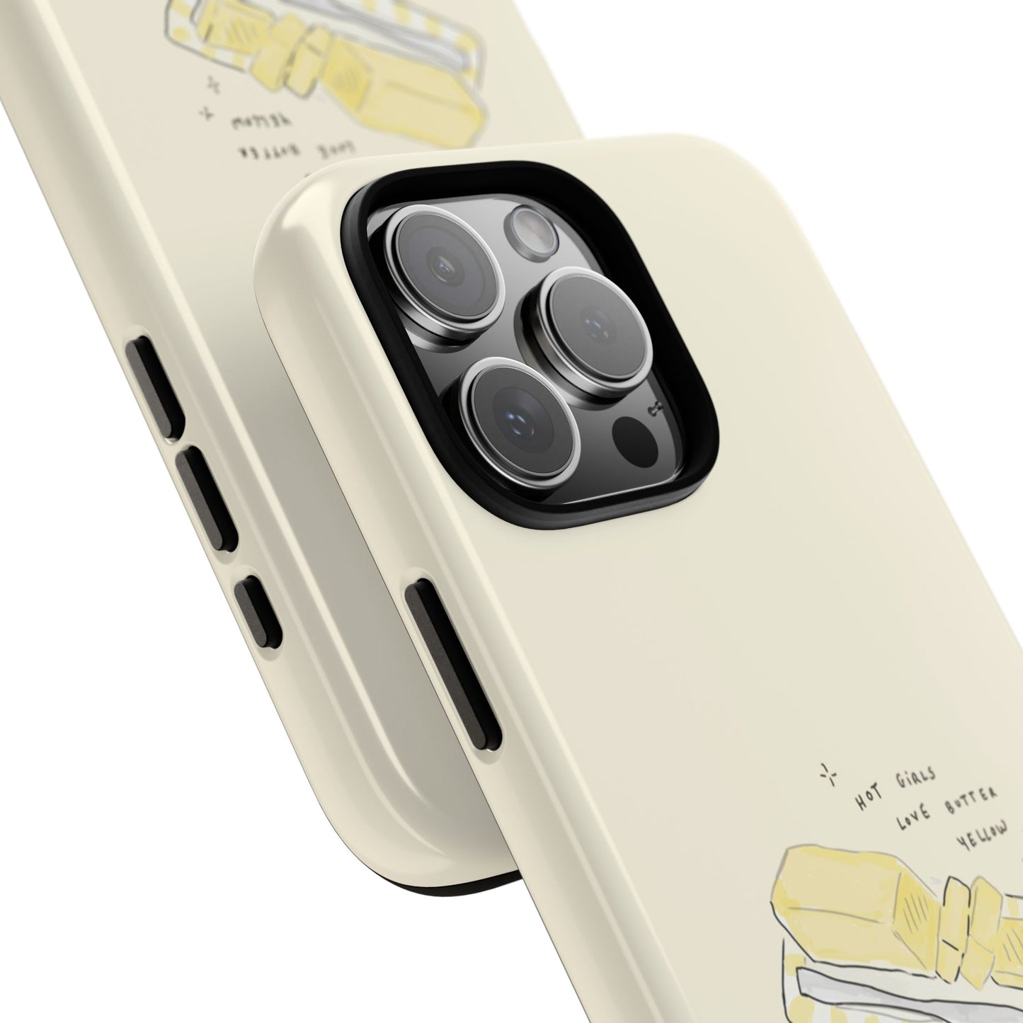 Butter Yellow iPhone Case
