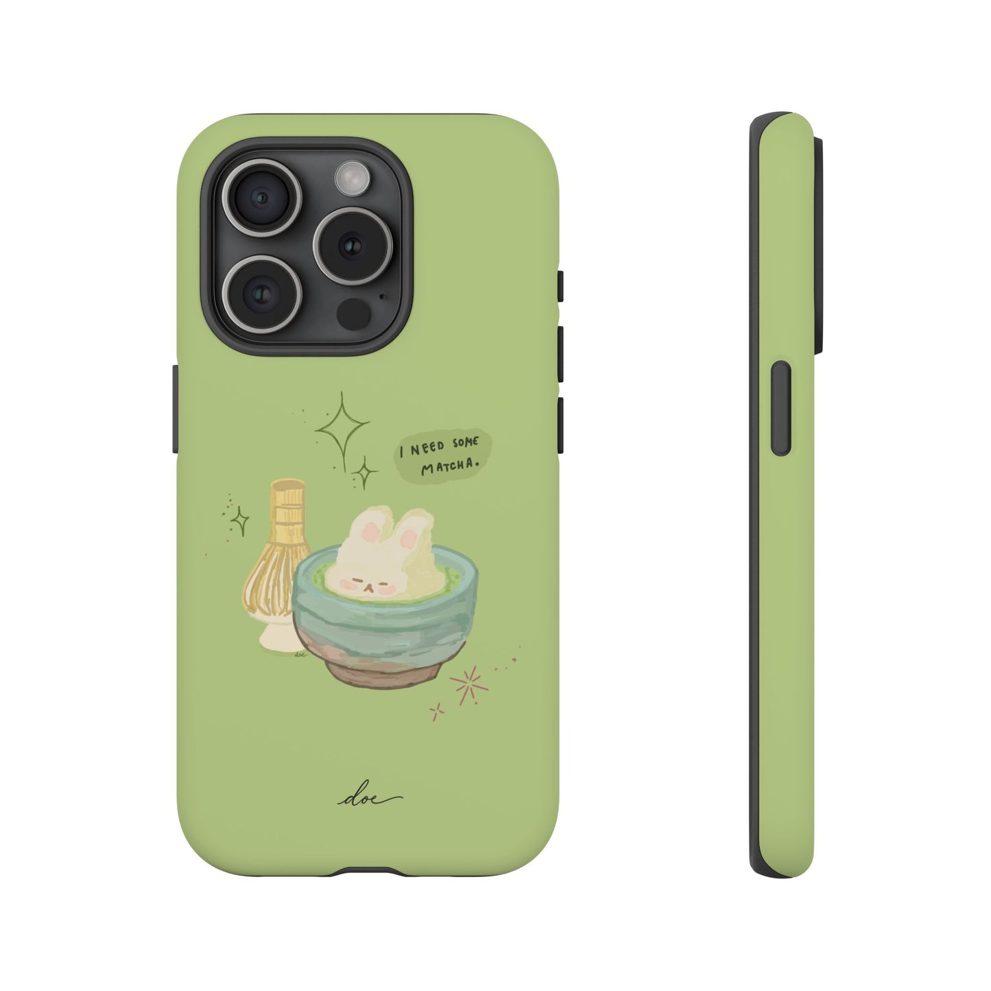 I Need Matcha! iPhone Case