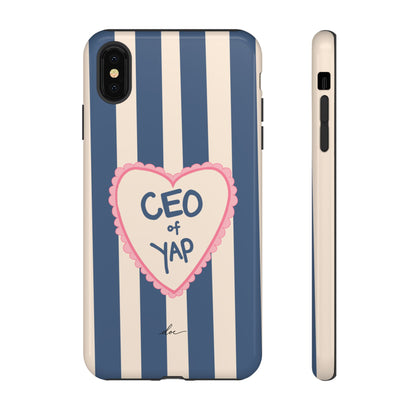 CEO Of Yap iPhone Case