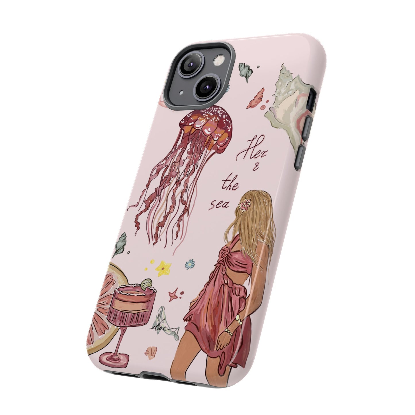 Her & The Sea iPhone Case