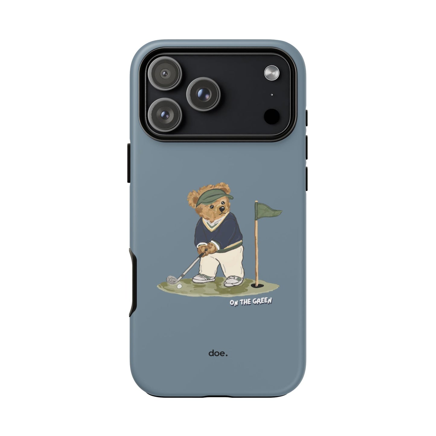 Bear Under Par iPhone Case