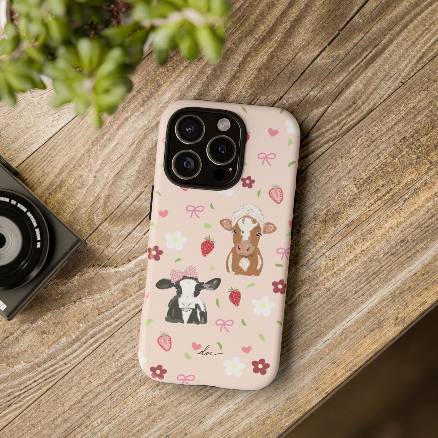 Cowy Chaos iPhone Case