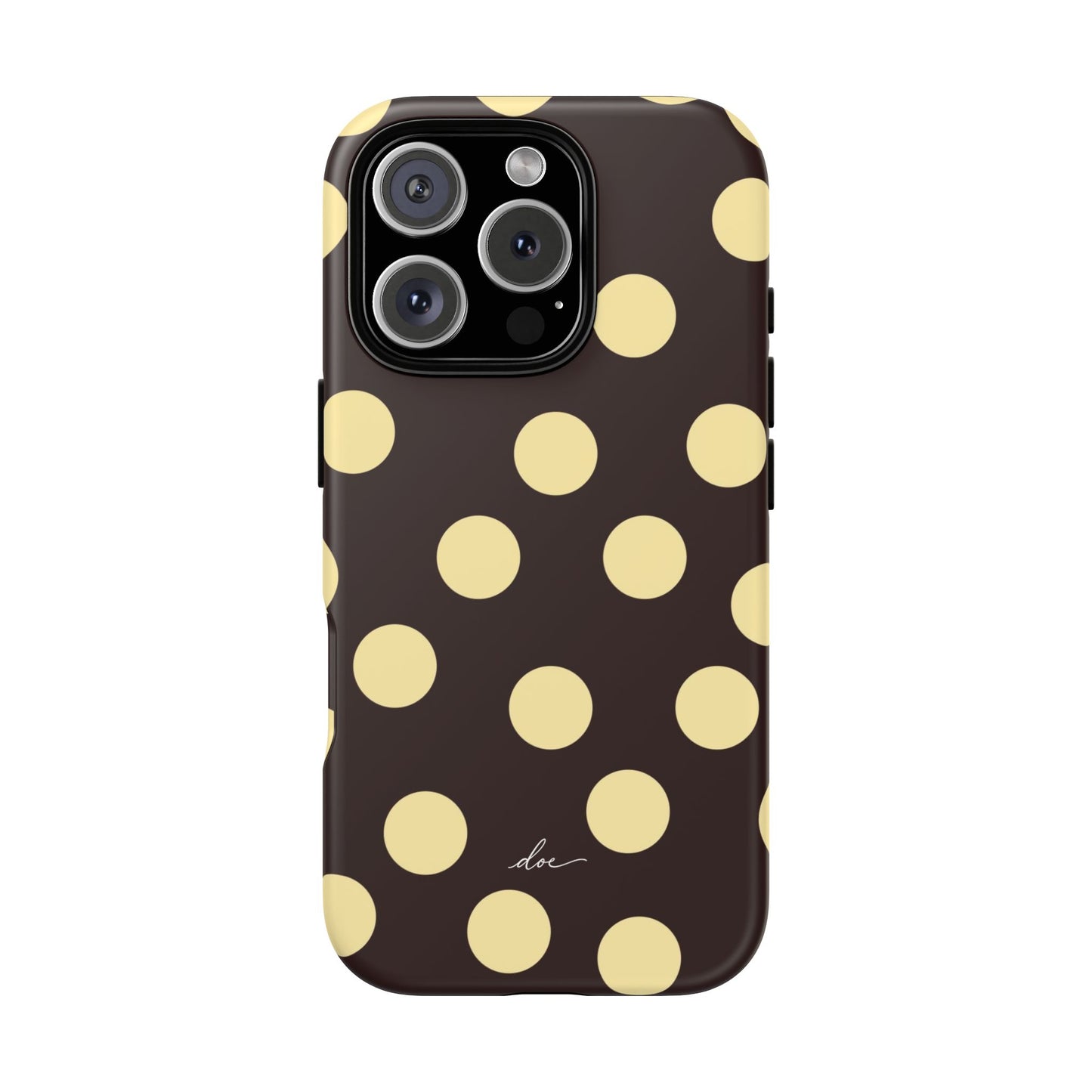 Butter Brown iPhone Case