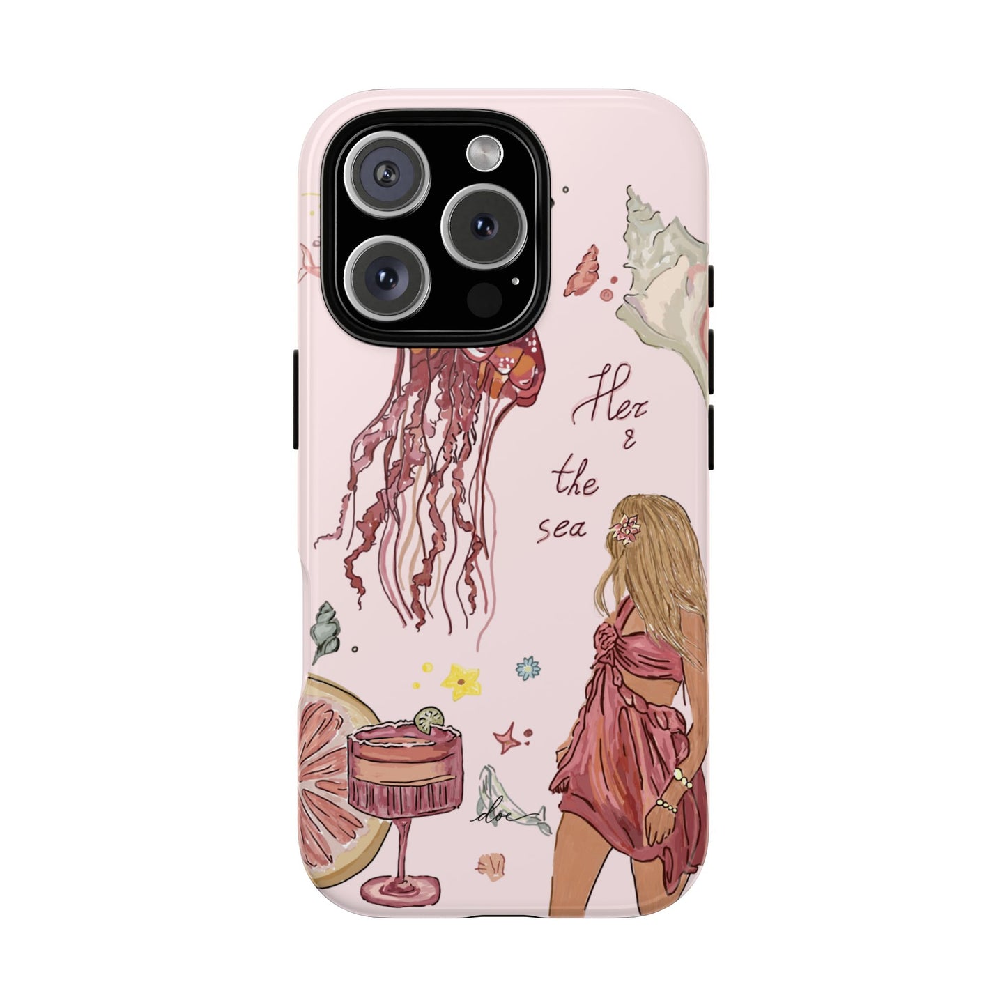 Her & The Sea iPhone Case