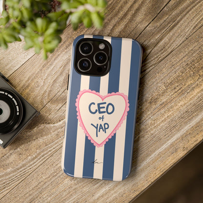CEO Of Yap iPhone Case
