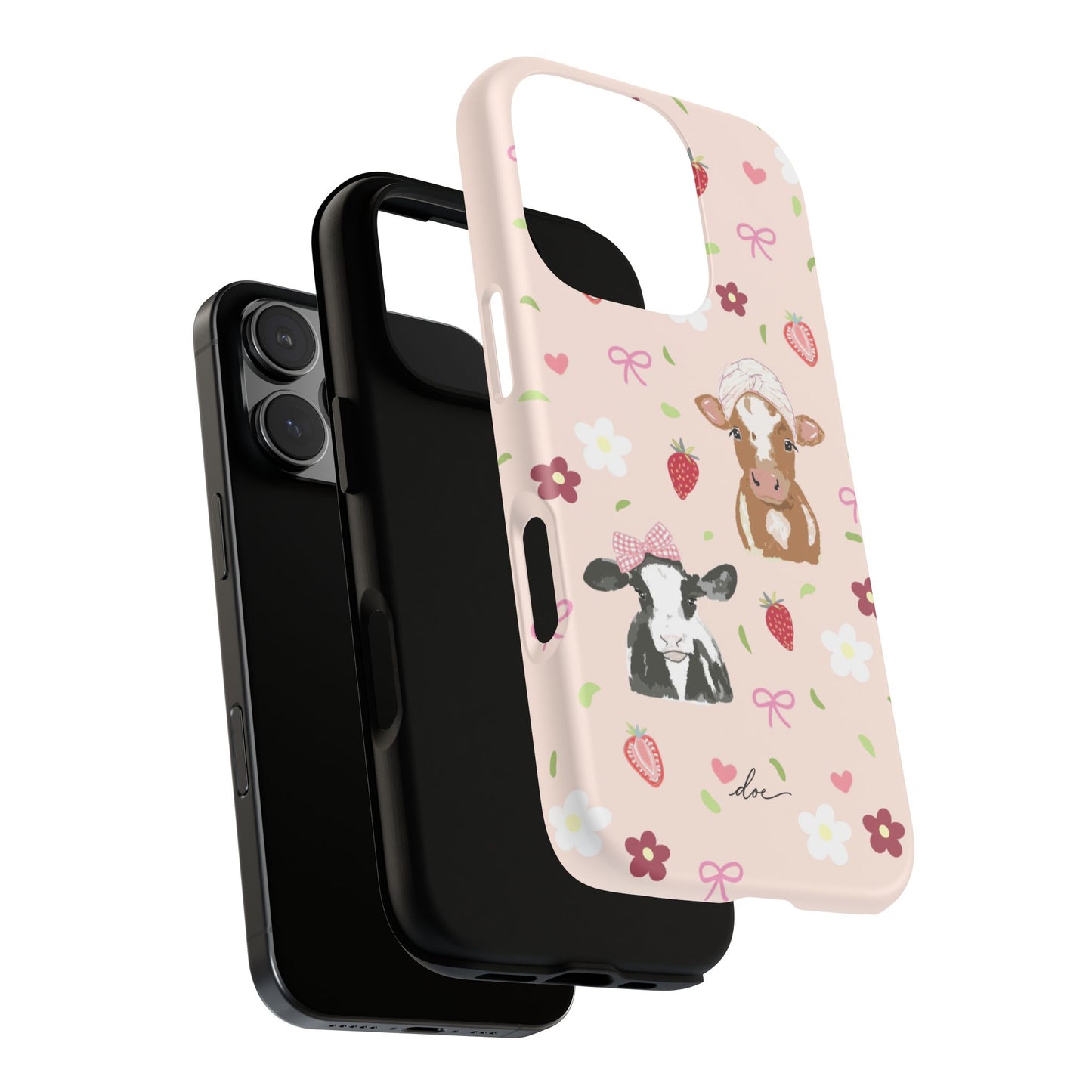 Cowy Chaos iPhone Case