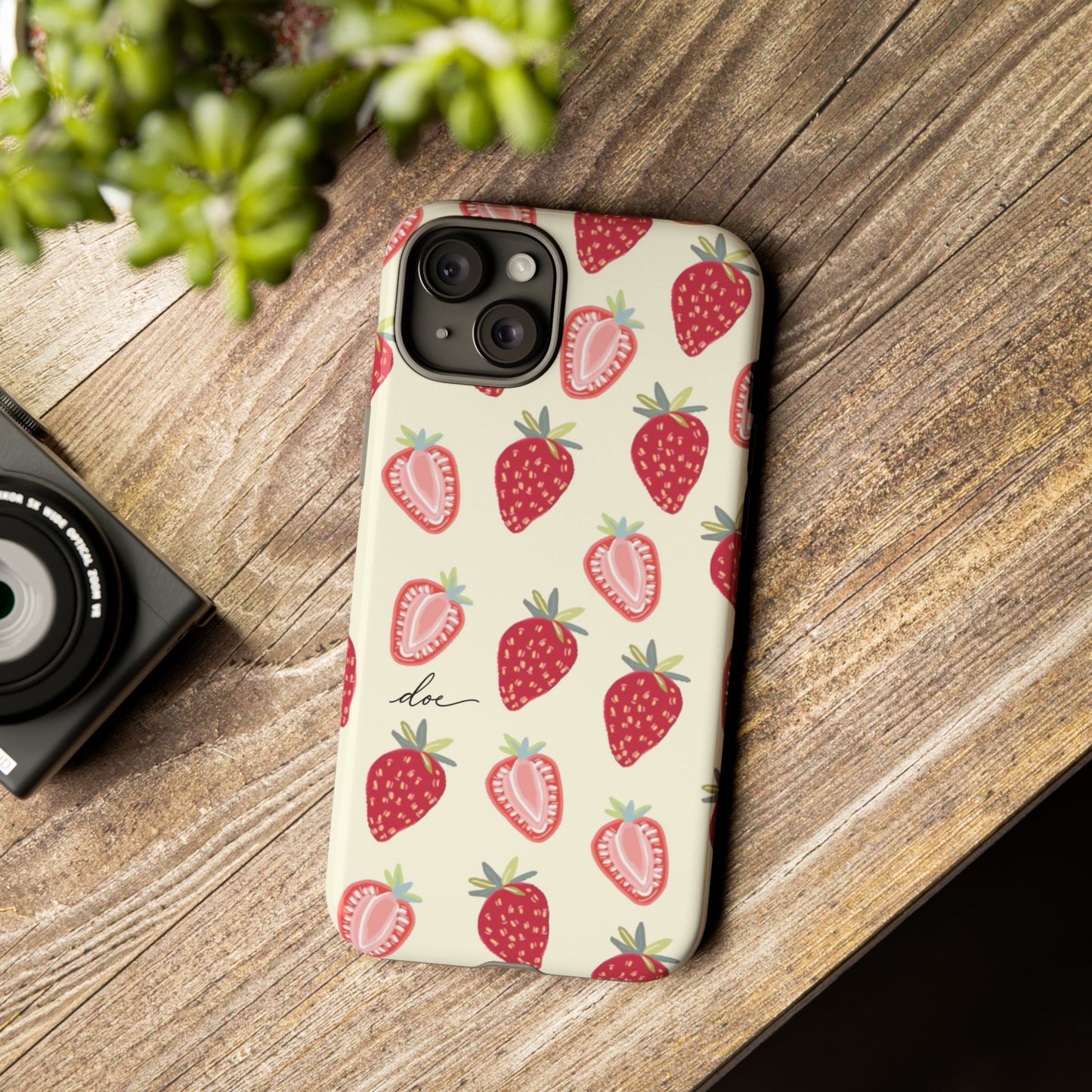 Strawberry Fields iPhone Case