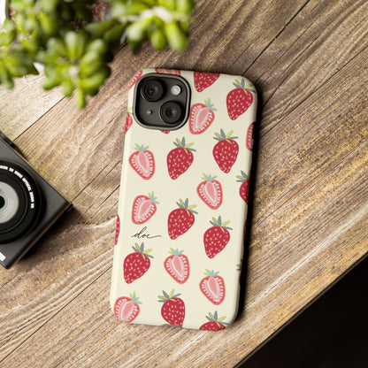 Strawberry Fields iPhone Case