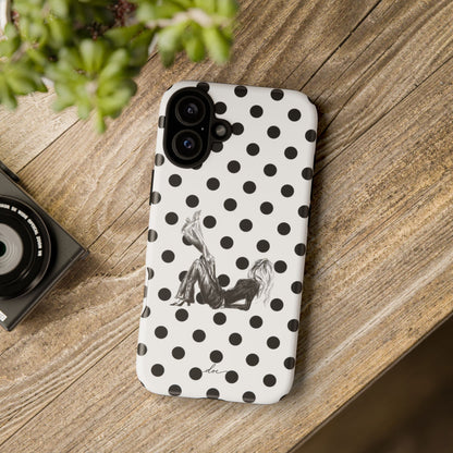 Polka Vouge Club iPhone Case