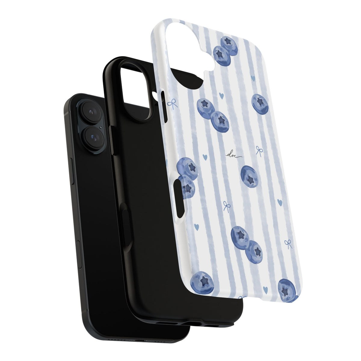 Blueberries iPhone Case