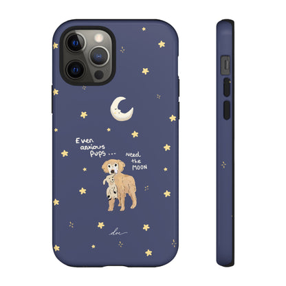 Anxious Pup iPhone Case