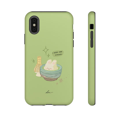 I Need Matcha! iPhone Case