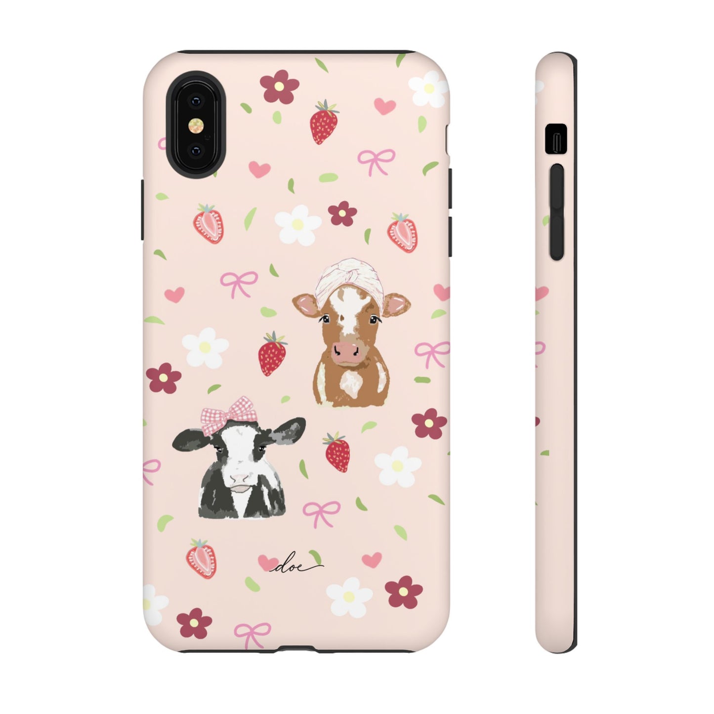 Cowy Chaos iPhone Case