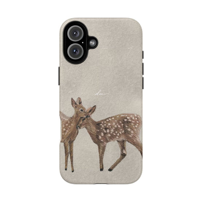 Deer Duo iPhone Case