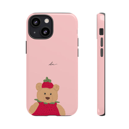 Strawberry Bear iPhone Case