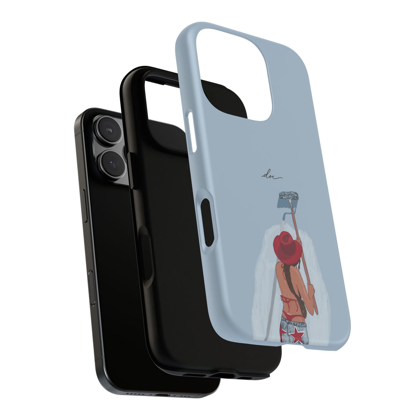 Painting Blues iPhone Case