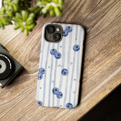 Blueberries iPhone Case