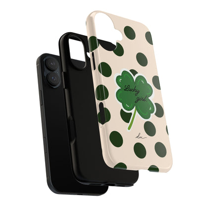 Lucky Girl iPhone Case