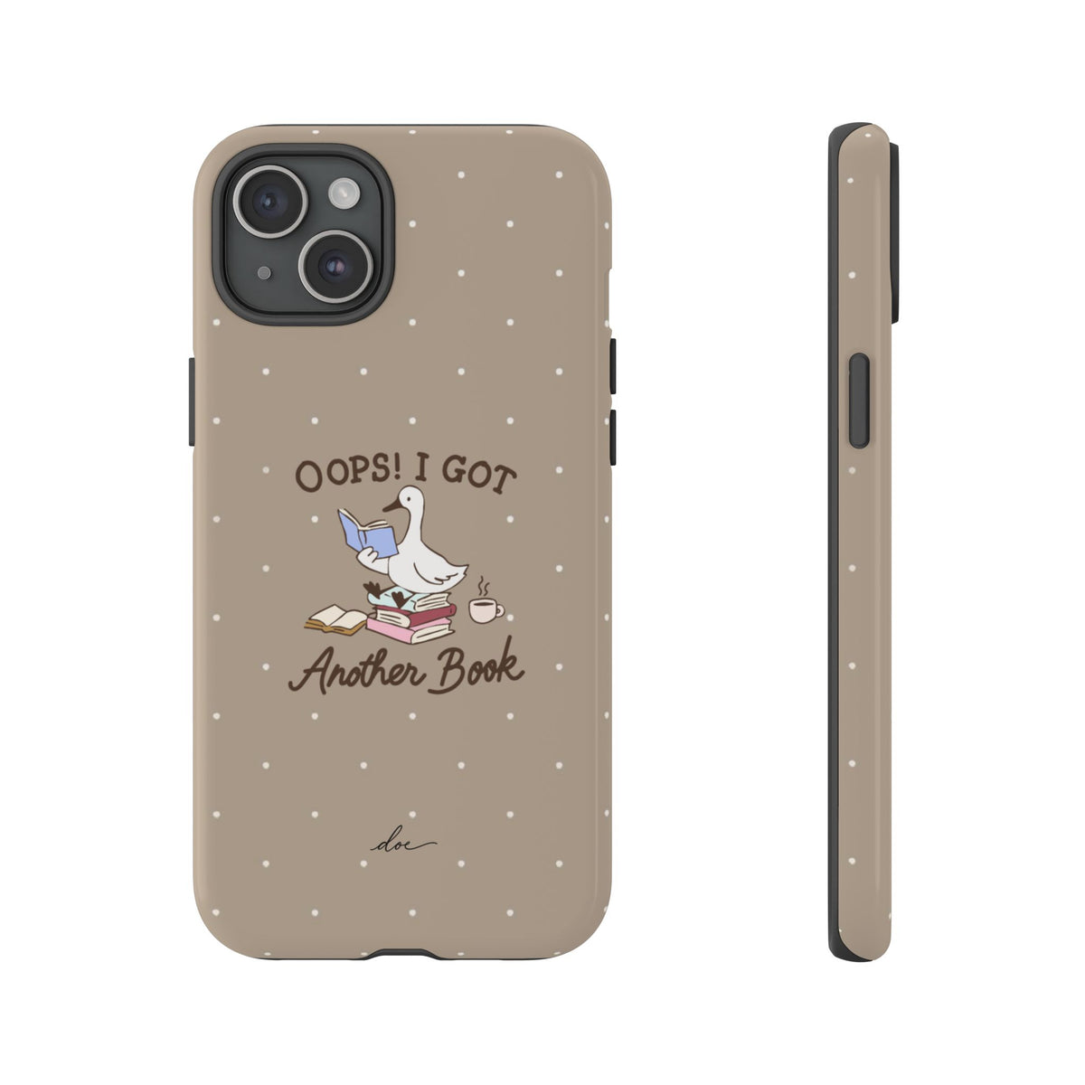 Oops Another Book! iPhone Case