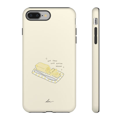 Butter Yellow iPhone Case