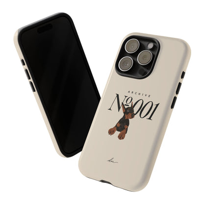 Doberman 001 iPhone Case
