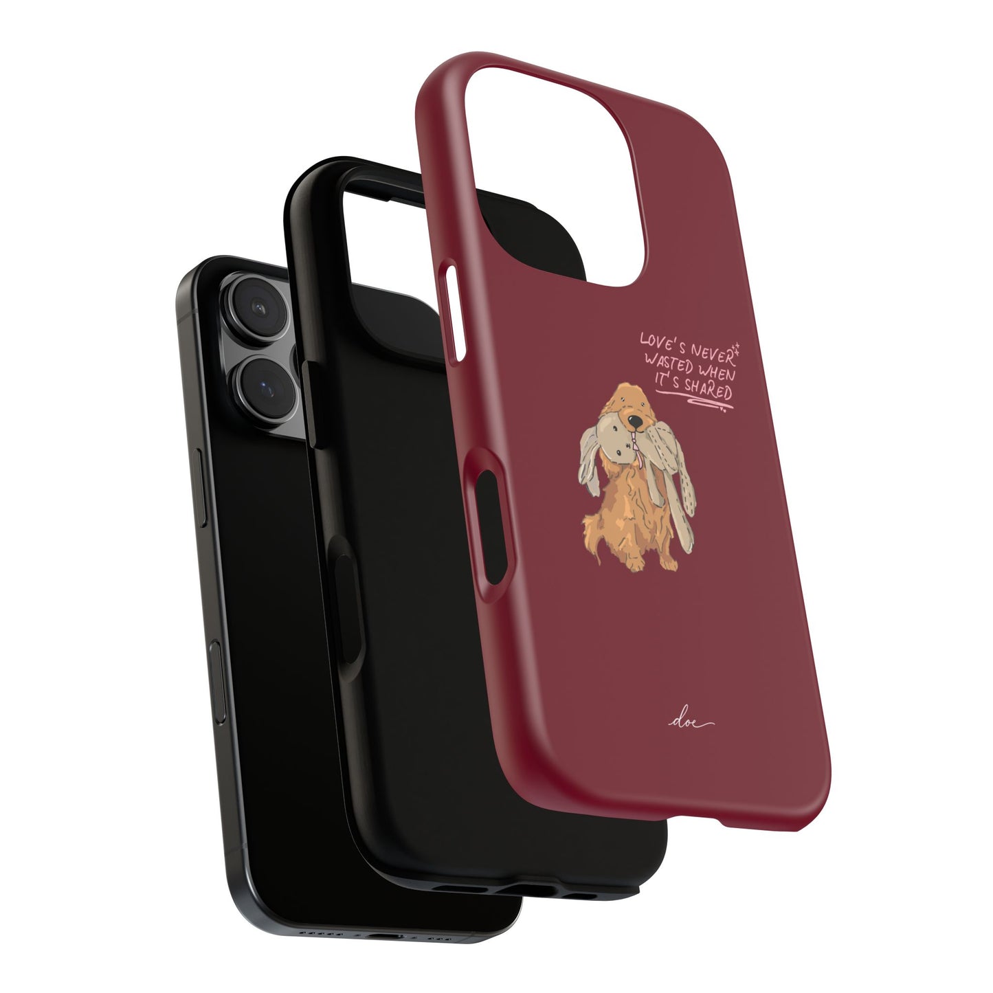 Loves Never Wasted iPhone Case