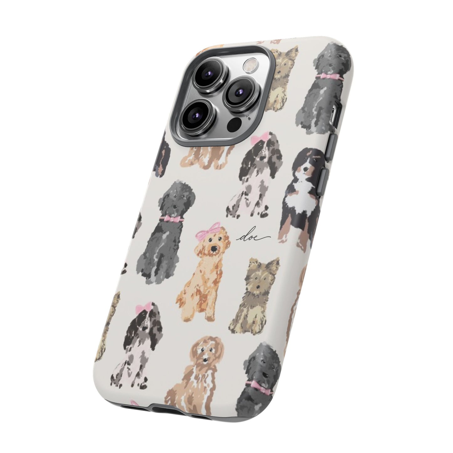 Puppy Party iPhone Case