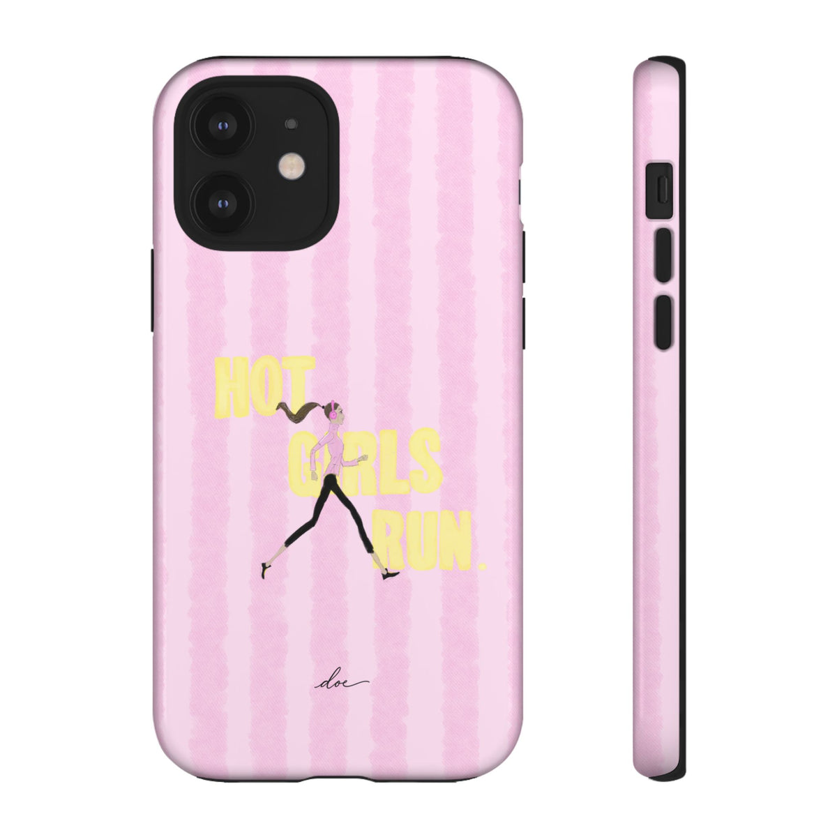 Hot Girls Run iPhone Case