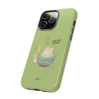 I Need Matcha! iPhone Case