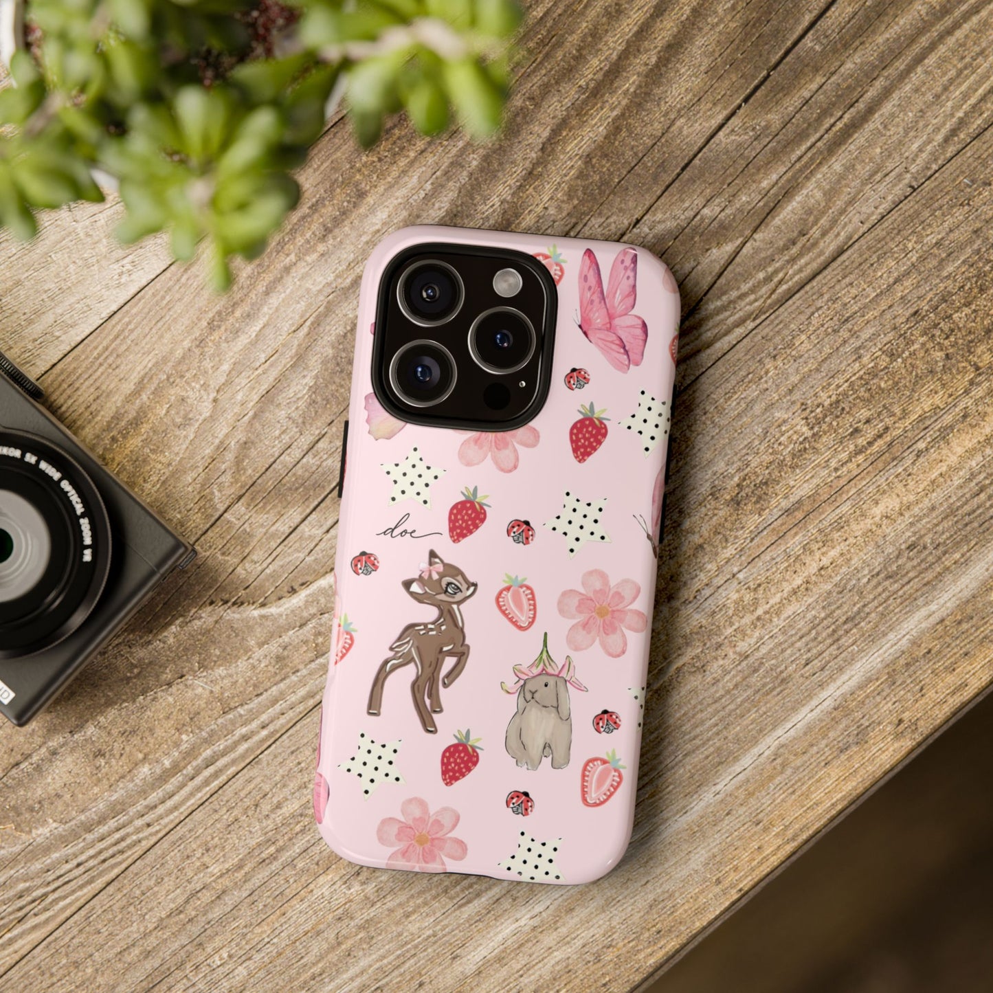 Doe & Bun iPhone Case