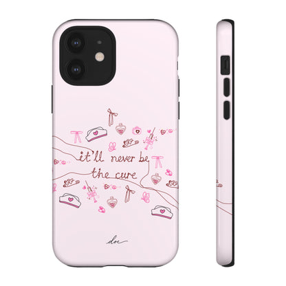 Never The Cure iPhone Case