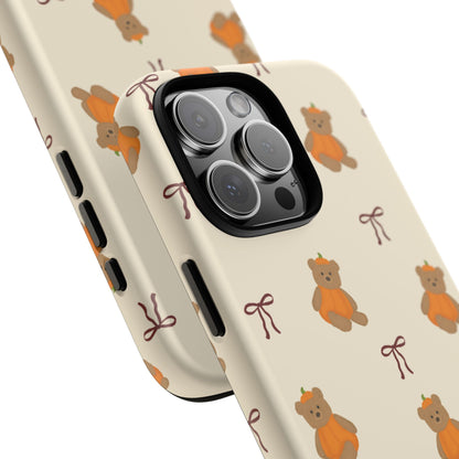 Pumpkin Bows iPhone Case
