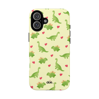 Dino Doodles iPhone Case