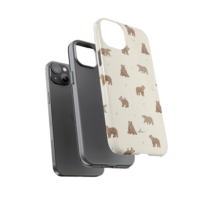 Brown Bears iPhone Case