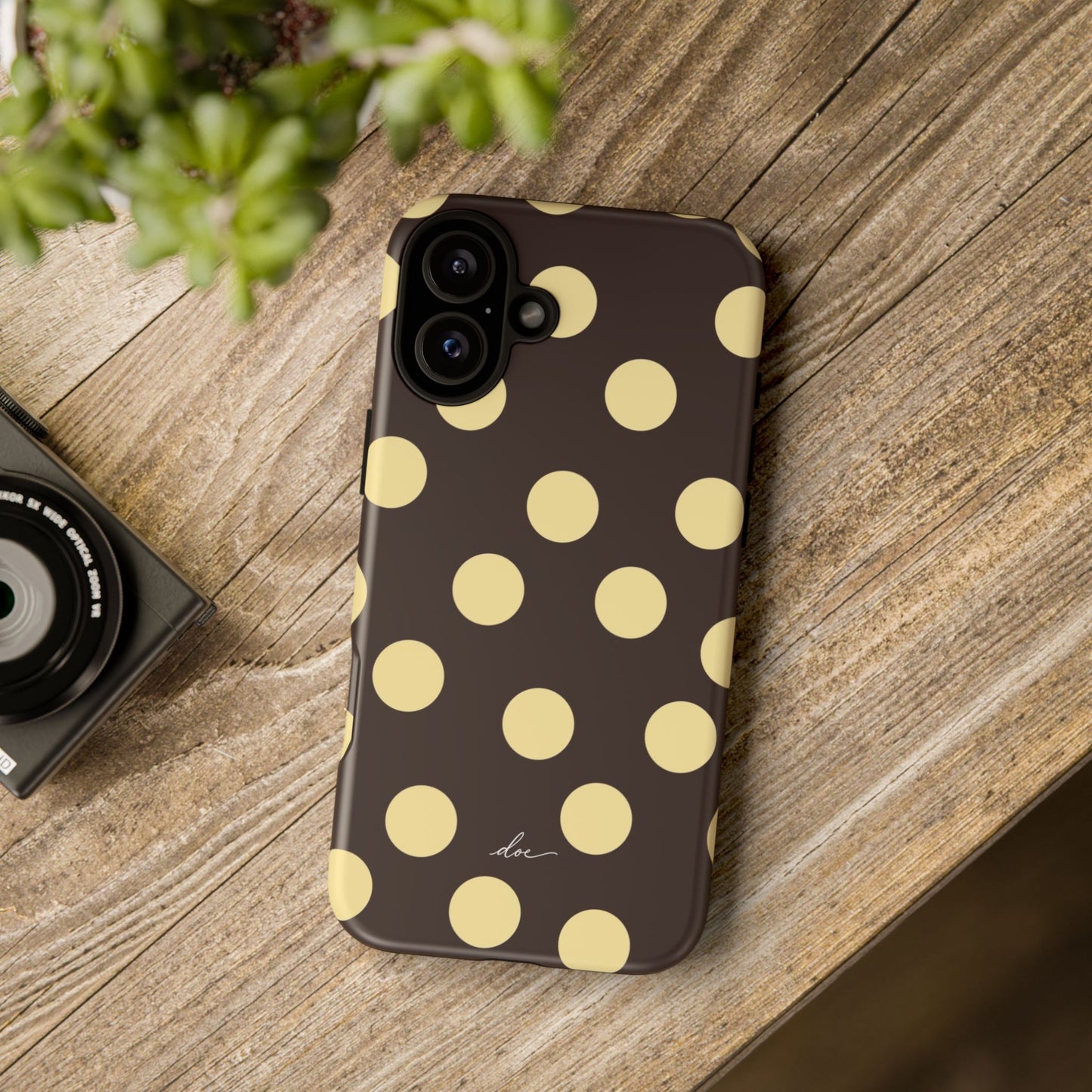 Butter Brown iPhone Case
