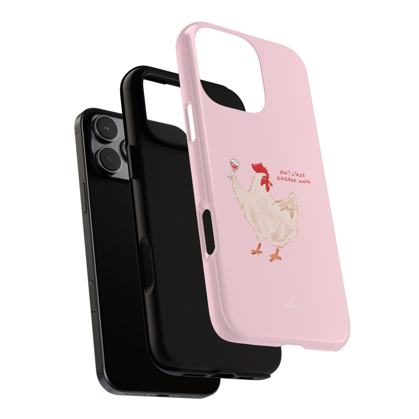 Chicken Wine iPhone Case
