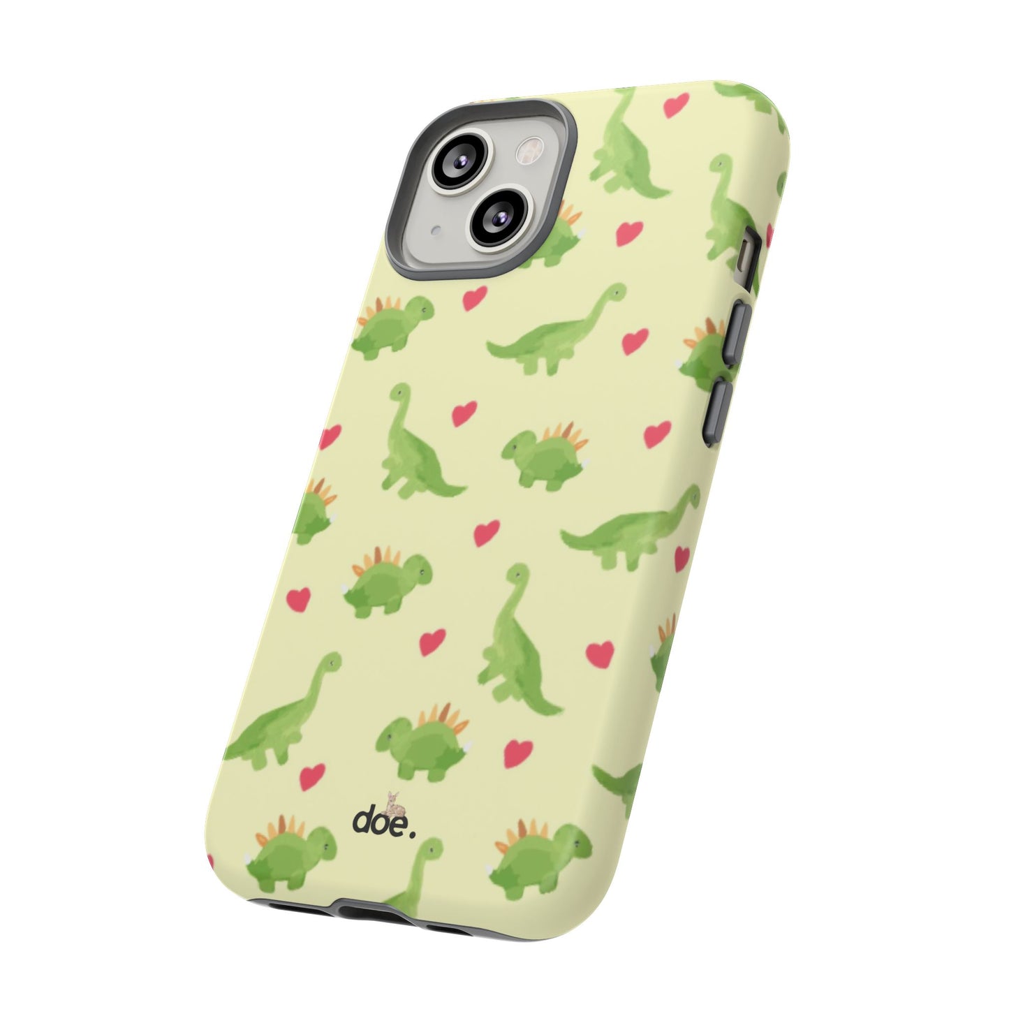 Dino Doodles iPhone Case