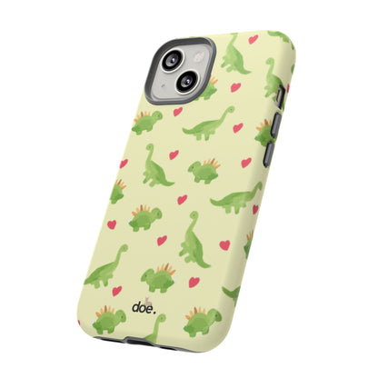Dino Doodles iPhone Case