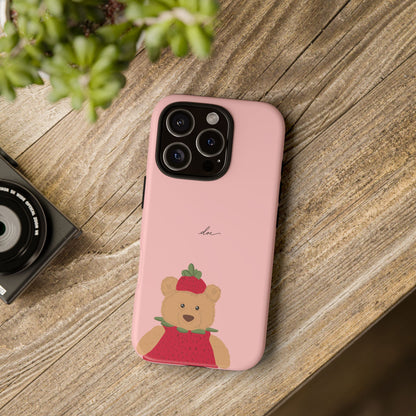 Strawberry Bear iPhone Case