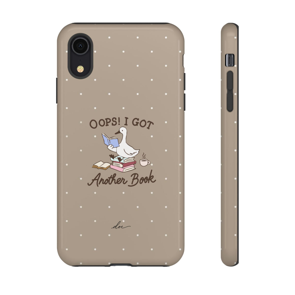 Oops Another Book! iPhone Case