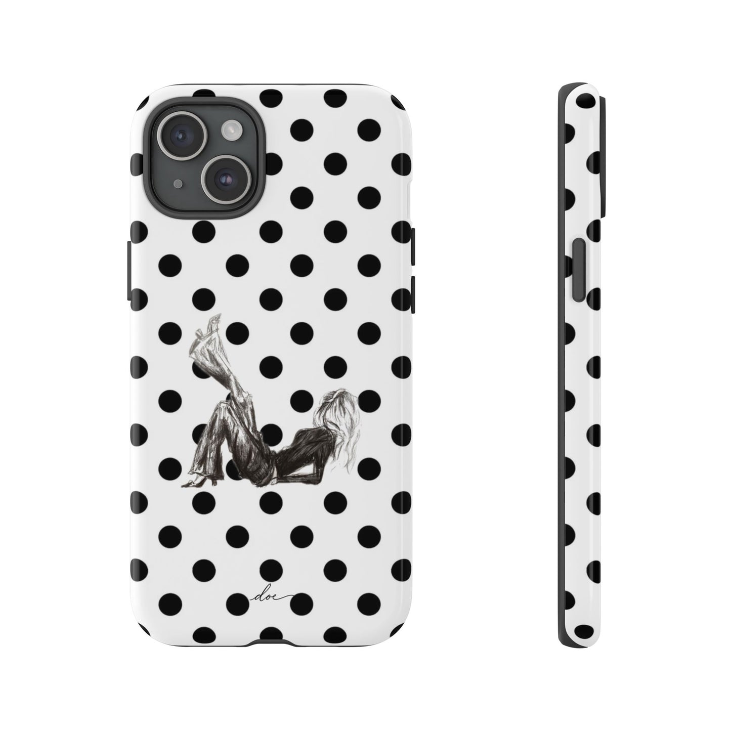 Polka Vouge Club iPhone Case