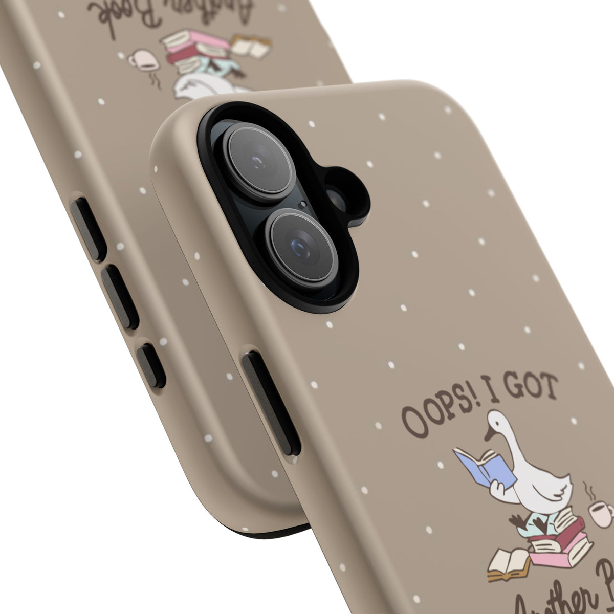 Oops Another Book! iPhone Case