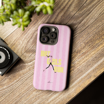 Hot Girls Run iPhone Case