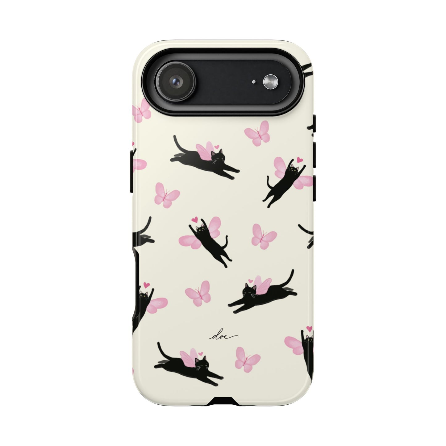 Black Cat iPhone Case
