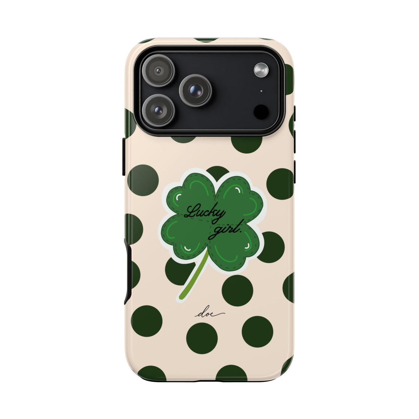 Lucky Girl iPhone Case