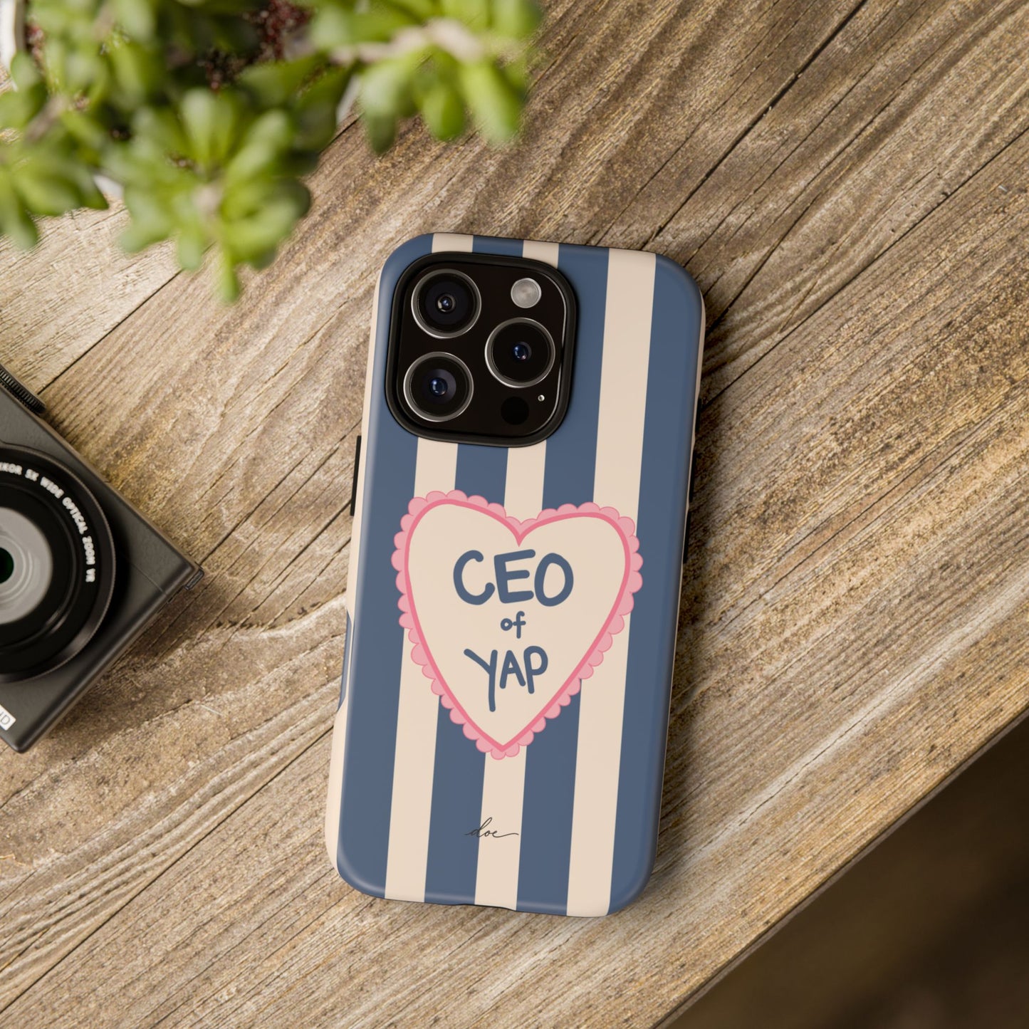 CEO Of Yap iPhone Case